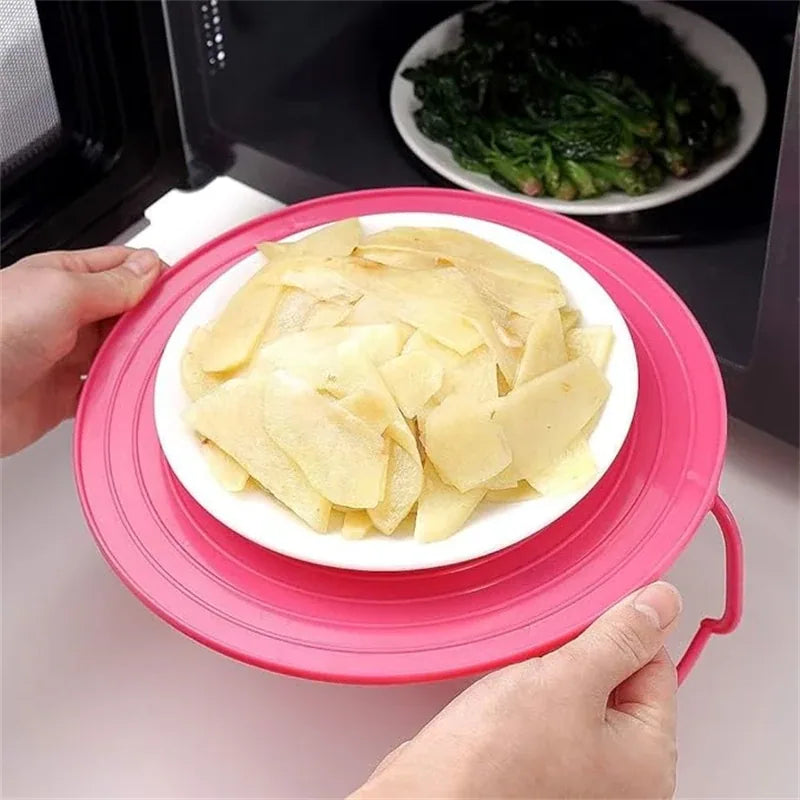 Collapsible Microwave Multi-Layer Food Warming Rack