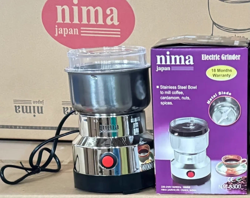 Compact Electric Spice and Coffee Grinder