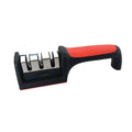 3/4-Segment Kitchen Knife Sharpener Household Multi-Functional Hand-Held 3/4-Purpose Black Sharpening Stone Sharp Knife Tools