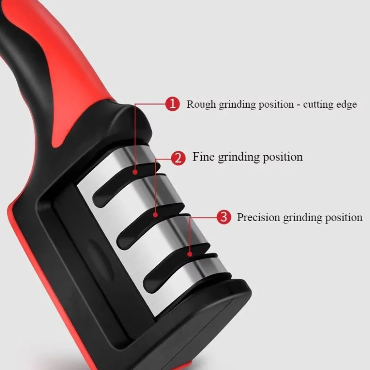 Multi-Stage Manual Knife Sharpener