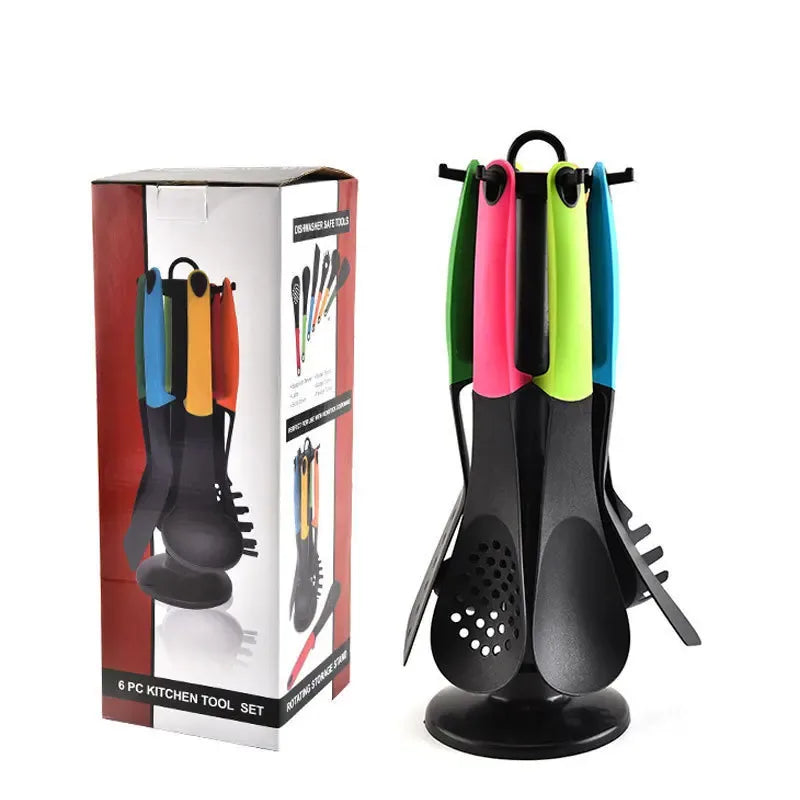 Rotating Kitchen Utensil Set