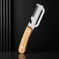 3 In1 Stainless Steel Peeler with Wooden Handle for Peeling and Slicing Fruits and Vegetables | Durable and Smooth Operation
