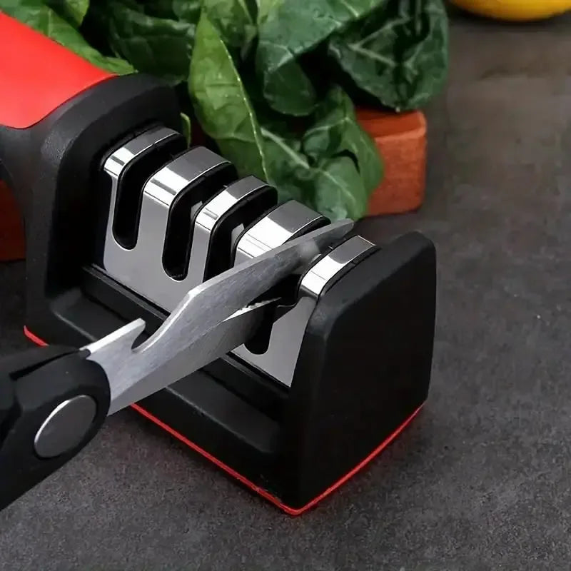 Multi-Stage Manual Knife Sharpener