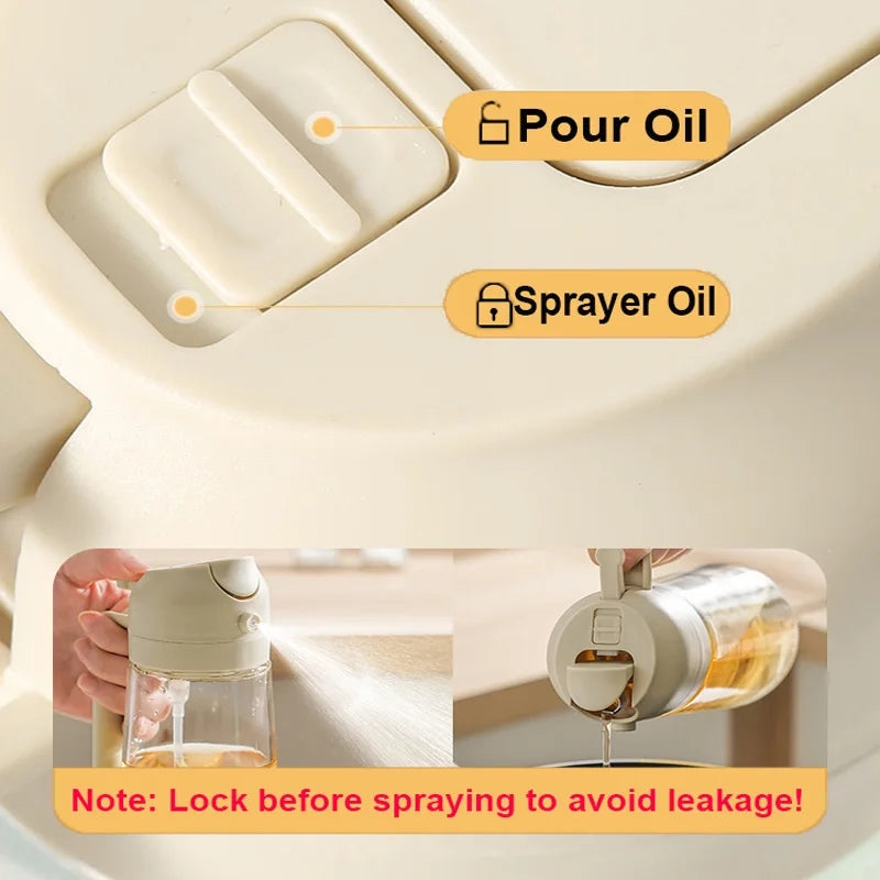 2-in-1 Oil Dispenser and Sprayer