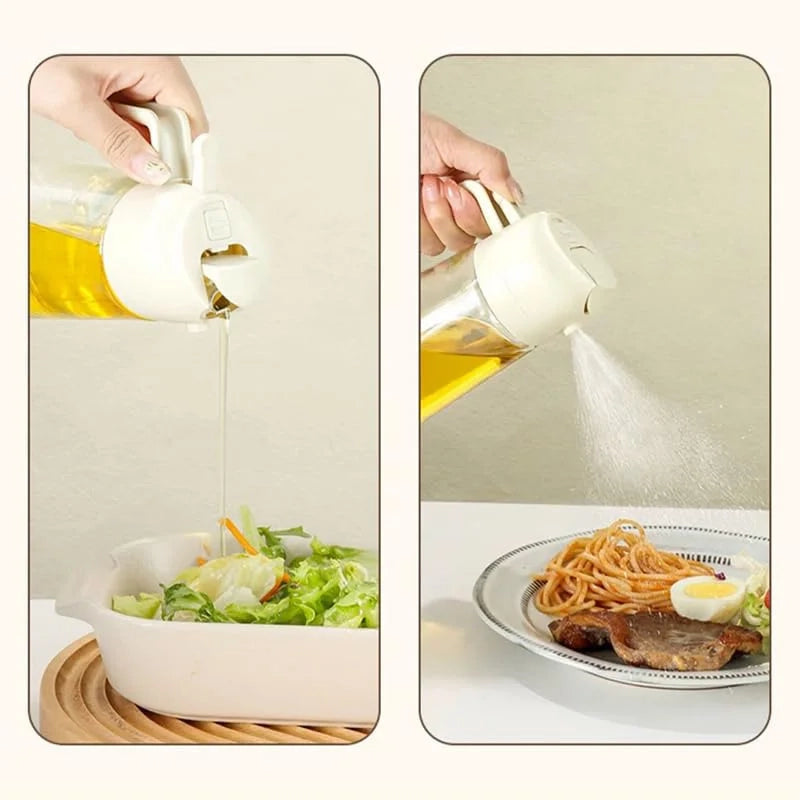 2-in-1 Oil Dispenser and Sprayer