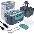 1.5 L 60W Electric Lunch Box Food Warmer Portable Food Heater for Car or Home - Leak Proof, Lunch Heating Microwave for Truckers