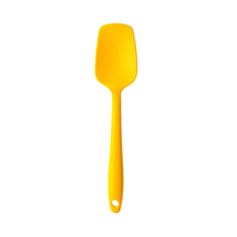 Heat Resistant Silicone Cooking Tools Non-Stick Spatula Turner Tongs Soup Spoon Shovel Oil Brush Storage Box Kitchen Utensils