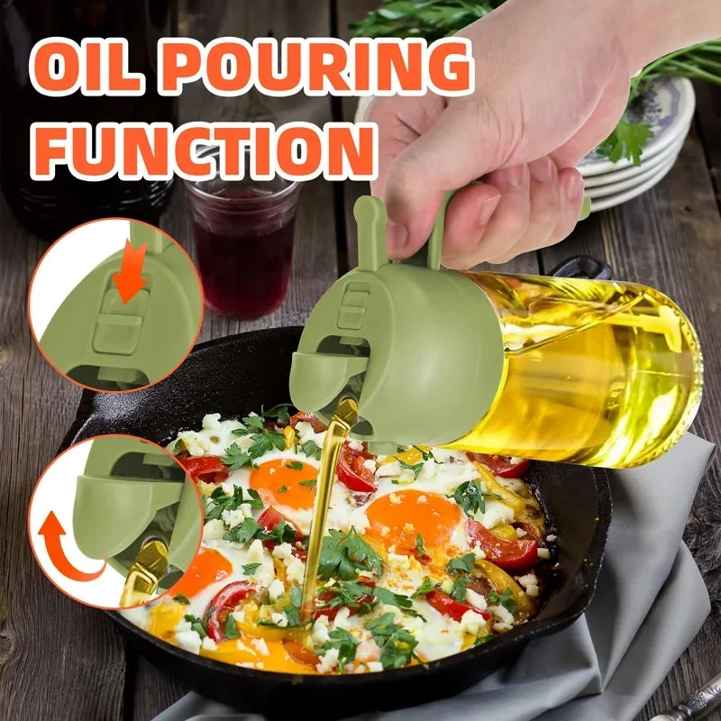 2-in-1 Oil Dispenser and Sprayer