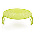 23.5*23.5*8.3Cm Microwave Oven Heating Shelf Double-Insulated Heating Kitchen Tray Rack PP Material Microwave Oven Racks