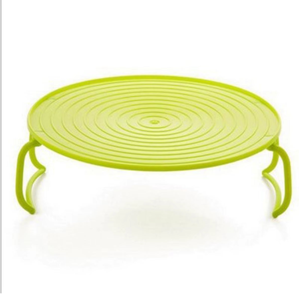 23.5*23.5*8.3Cm Microwave Oven Heating Shelf Double-Insulated Heating Kitchen Tray Rack PP Material Microwave Oven Racks